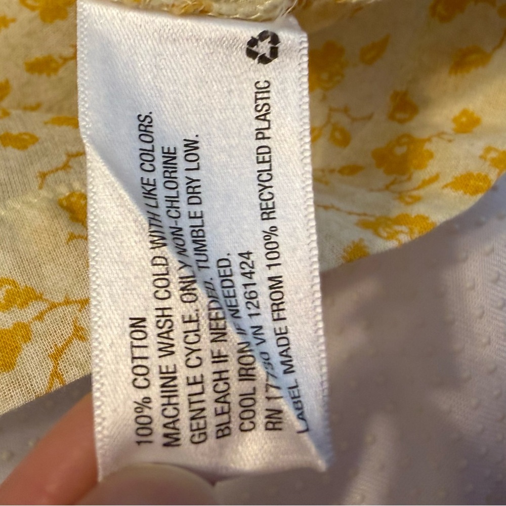 Universal Thread Lightweight Flowy Peasant Blouse… - image 6